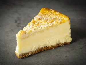 Baked Ricotta Cake Slice