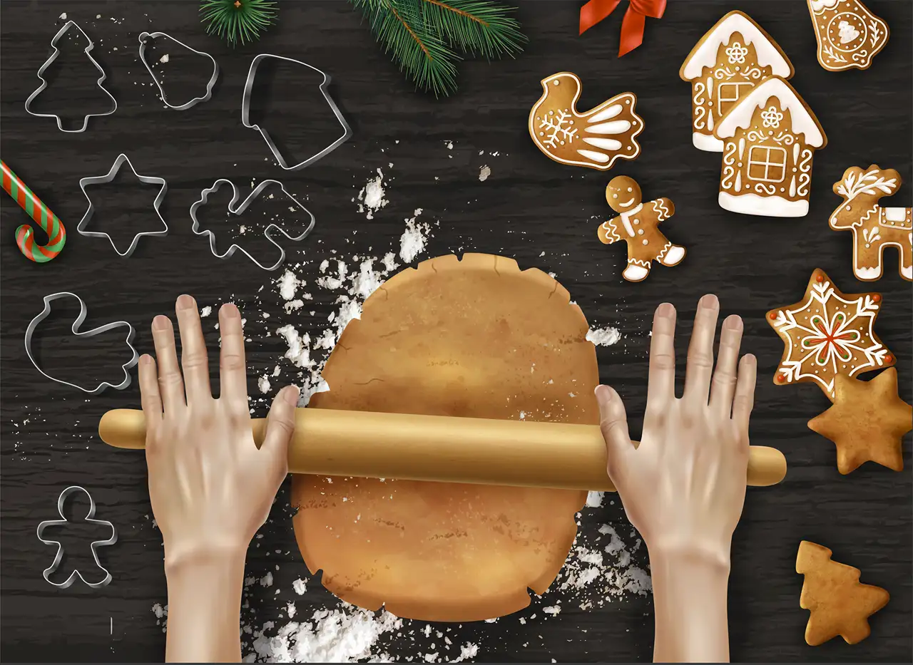 christmas baking